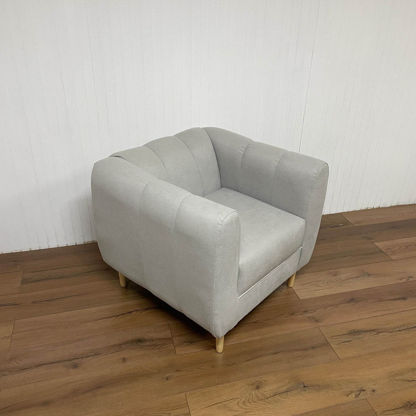 Sillon Lynette en Chenille Tipo Lino