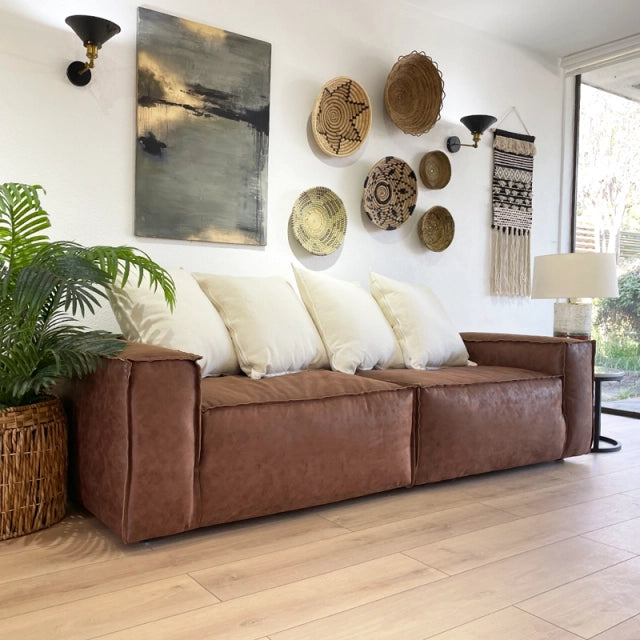 Sofa Enco en Cuero Reconstituido