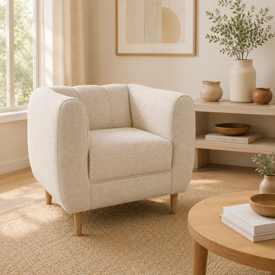 Sillon Lynette en Chenille Hidrotex