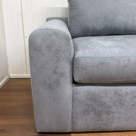 Seccional Cama Kandra en Chenille Tipo Lino