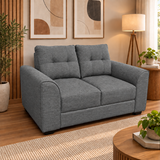 Sofa Omid en Chenille Tipo Lino