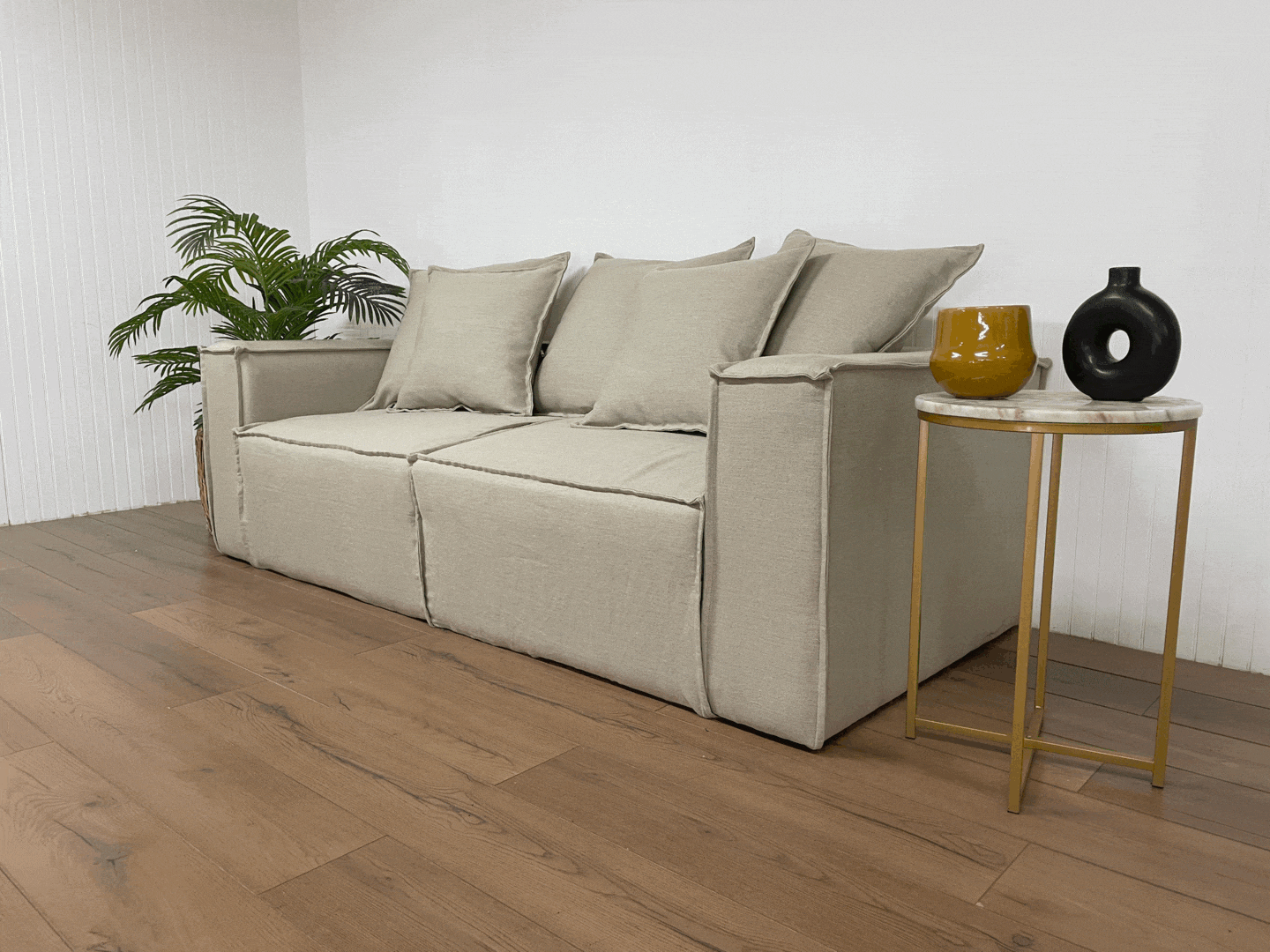 Sofa Cama Enco en Felpa