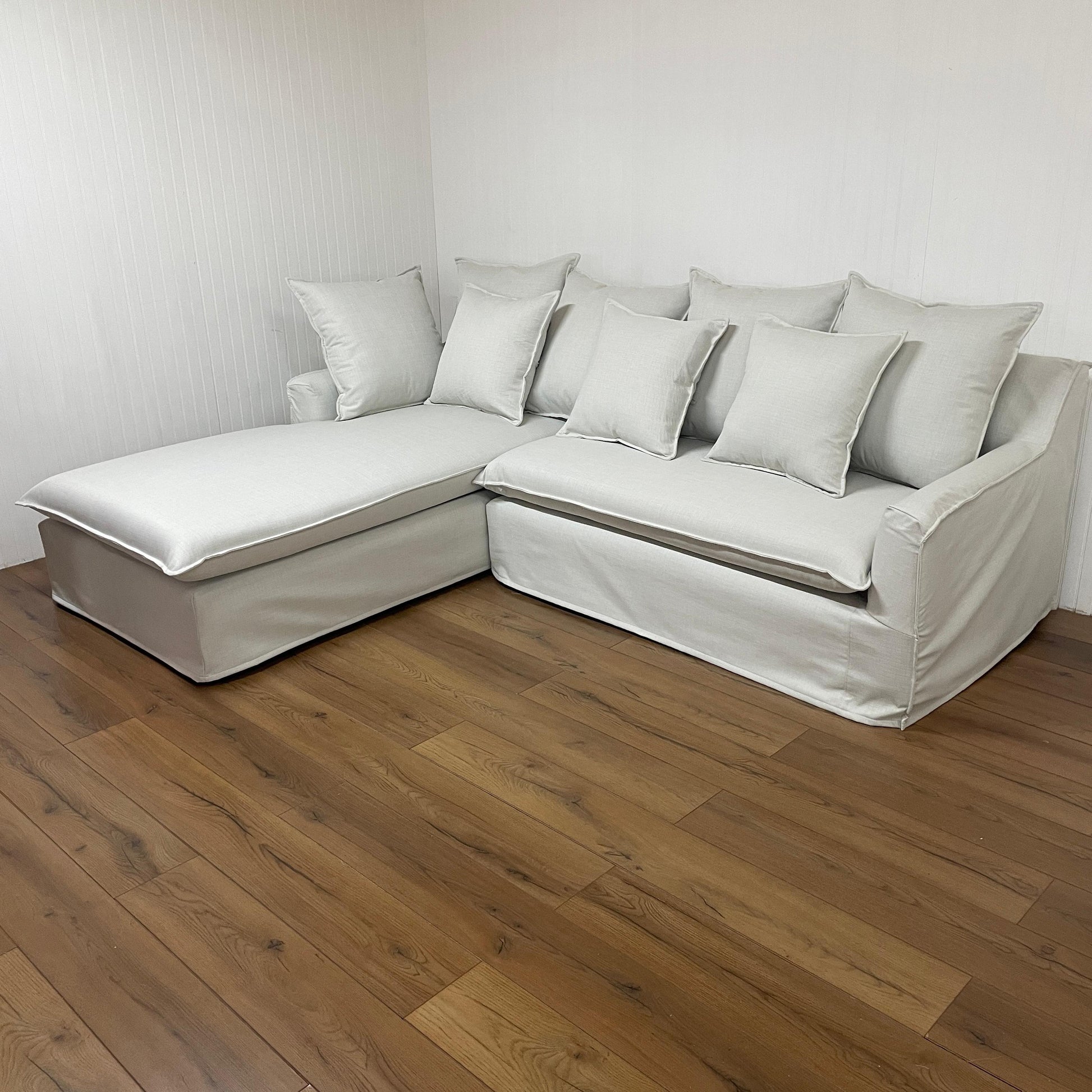 Seccional Palena con Funda en Chenille Hidrotex
