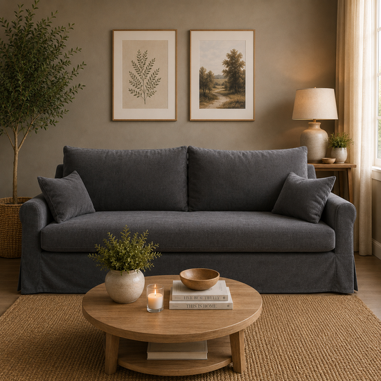 Sofa Lircay con Funda en Felpa