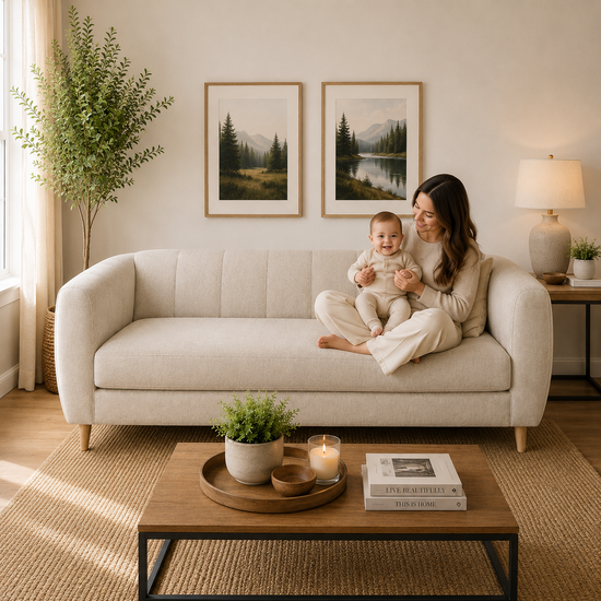 Sofa Lynette en Chenille Hidrotex