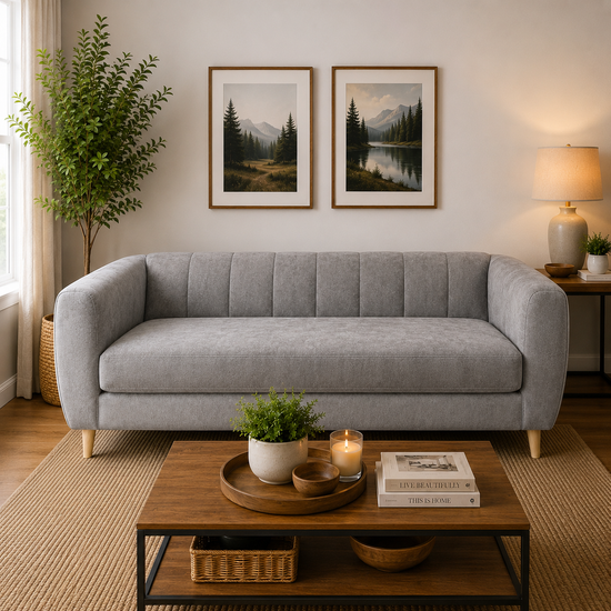 Sofa Lynette en Felpa