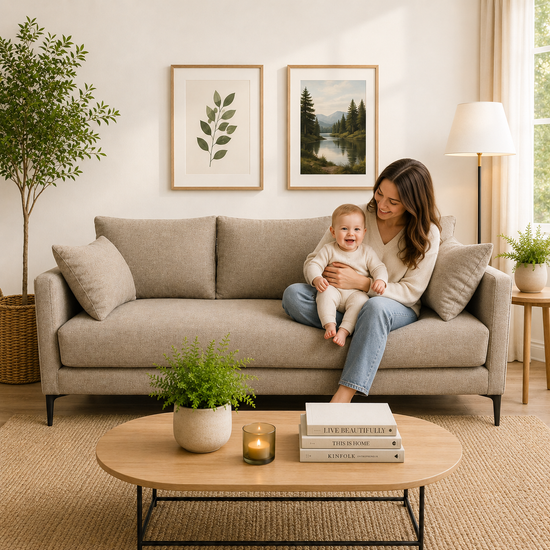 Sofa Magnolia en Chenille Hidrotex