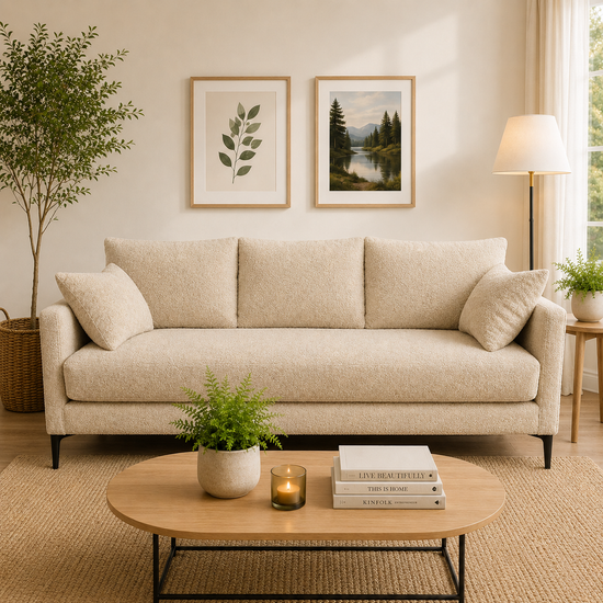 Sofa Magnolia en Felpa