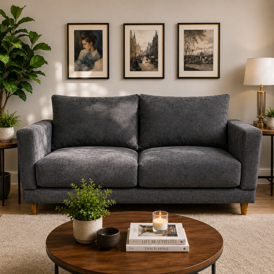 Sofa Orquidea en Felpa