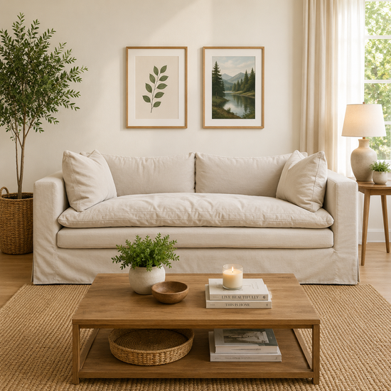 Sofa Puelo con Funda en Felpa