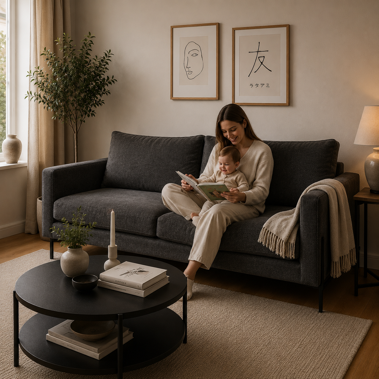 Sofa Azalea en Chenille Hidrotex