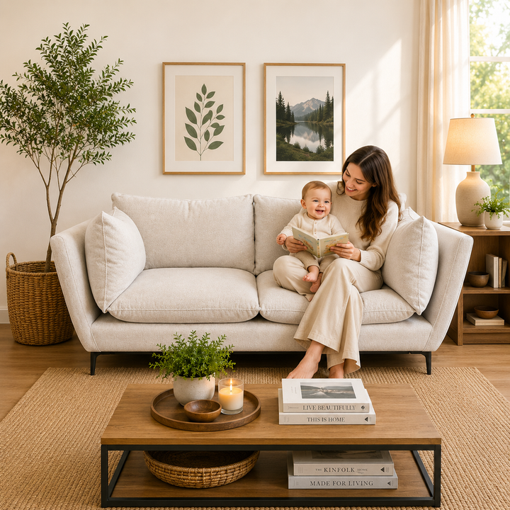 Sofa Garmendia en Chenille Hidrotex