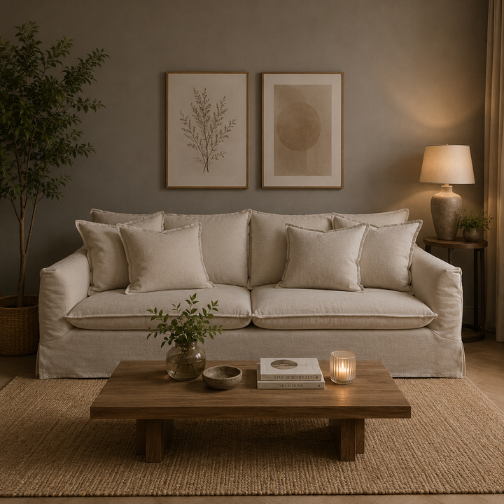 Sofa Palena con Funda en Lino