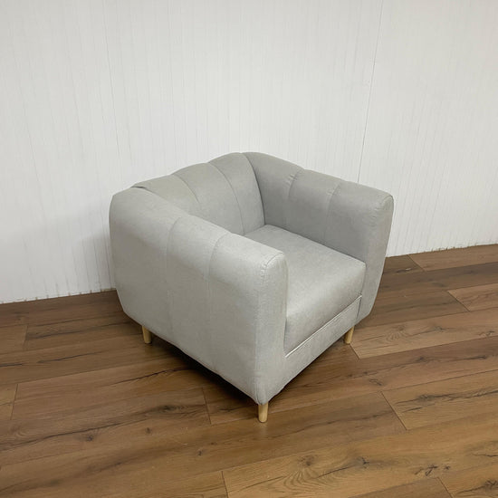 Sillon Lynette en Chenille Tipo Lino