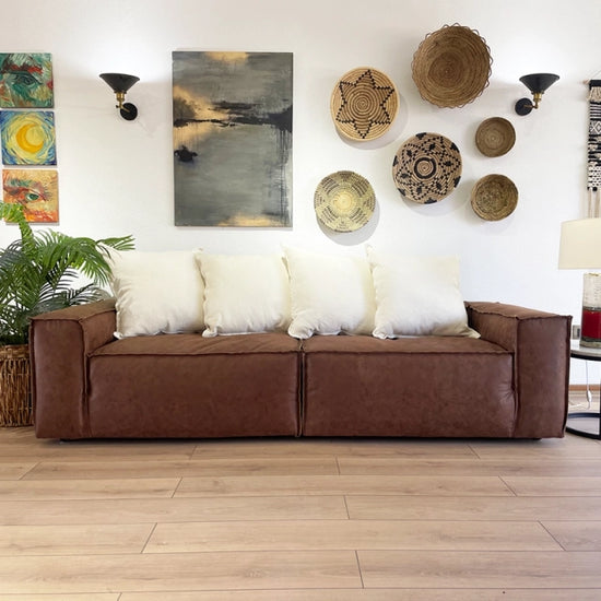 Sofa Enco en Cuero Reconstituido