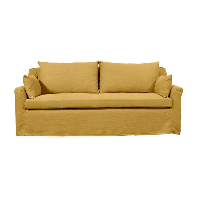 Sofa Lircay con Funda en Chenille Tipo Lino