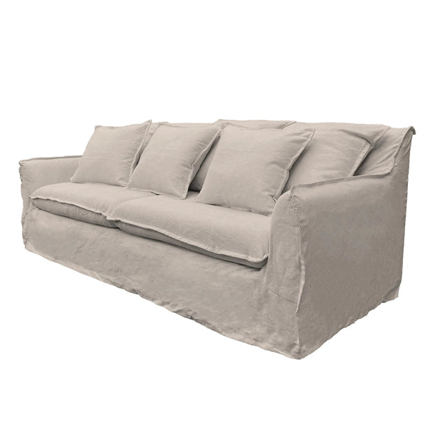 Sofa Cama Palena con funda en Chenille Tipo Lino